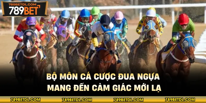 Bộ môn cá cược đua ngựa mang đến cảm giác mới lạ