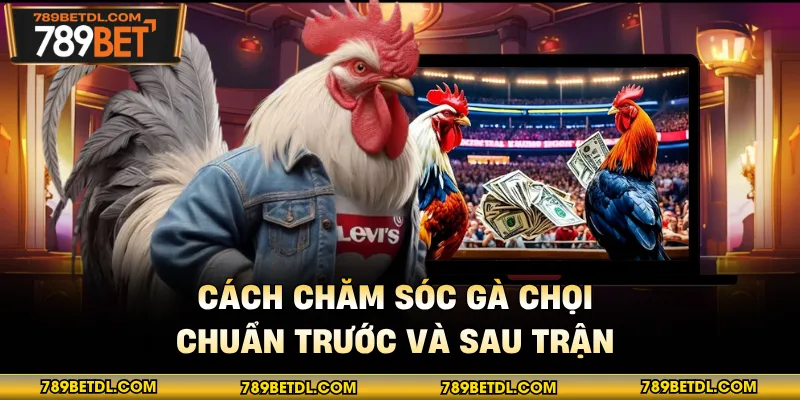 Cách chăm sóc gà chọi chuẩn trước và sau trận