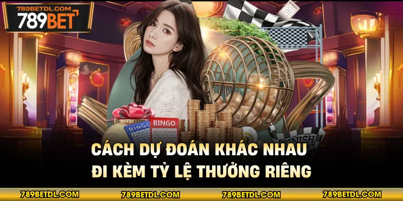 Cách dự đoán khác nhau đi kèm tỷ lệ thưởng riêng